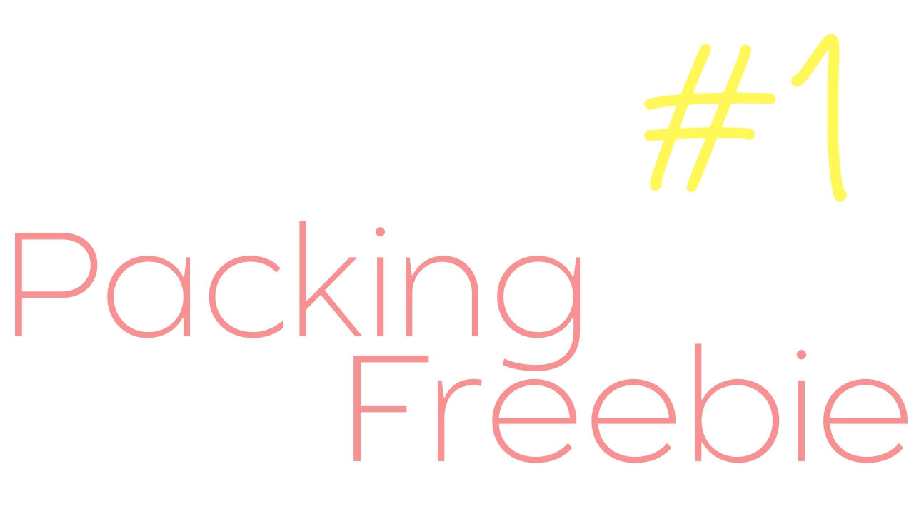 Laurie’s #1 Packing Freebie