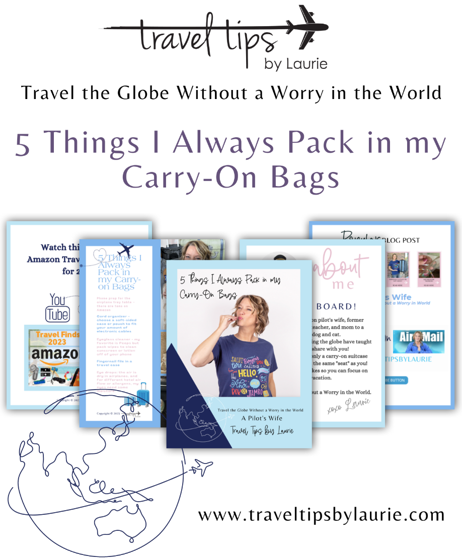 5 Things I Always Pack in My Carry-On Bag