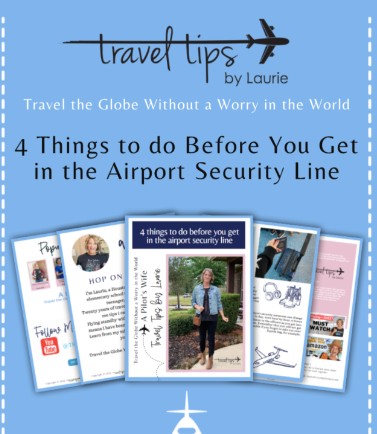 4 Things to do Before You Get to the Airport Security Line
