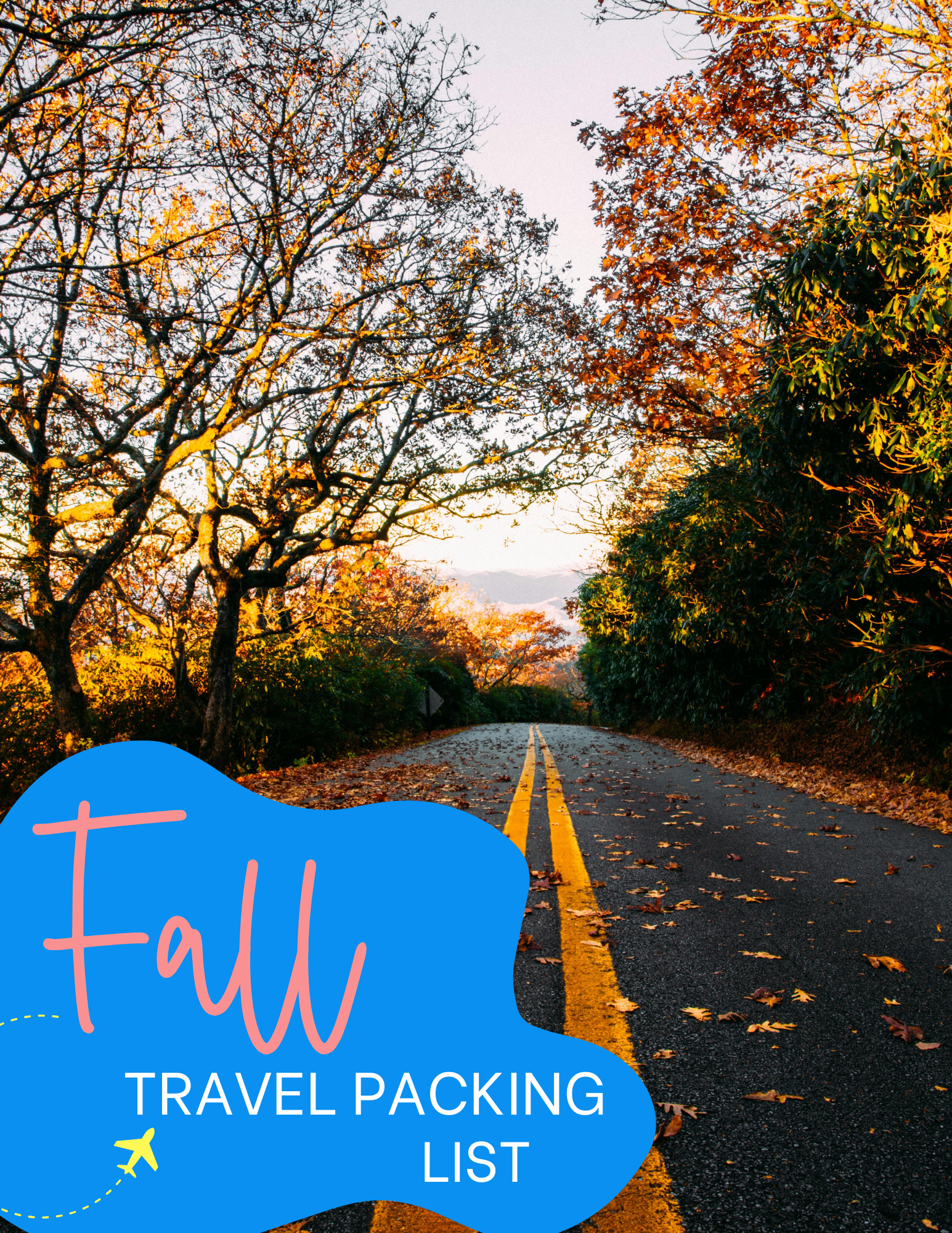 Fall Time Travel Packing List Fall Time Travel Packing List
