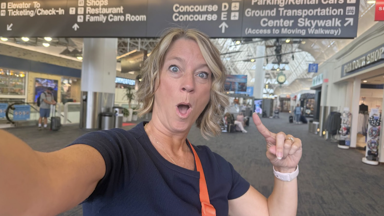 Laurie's airport security freebies