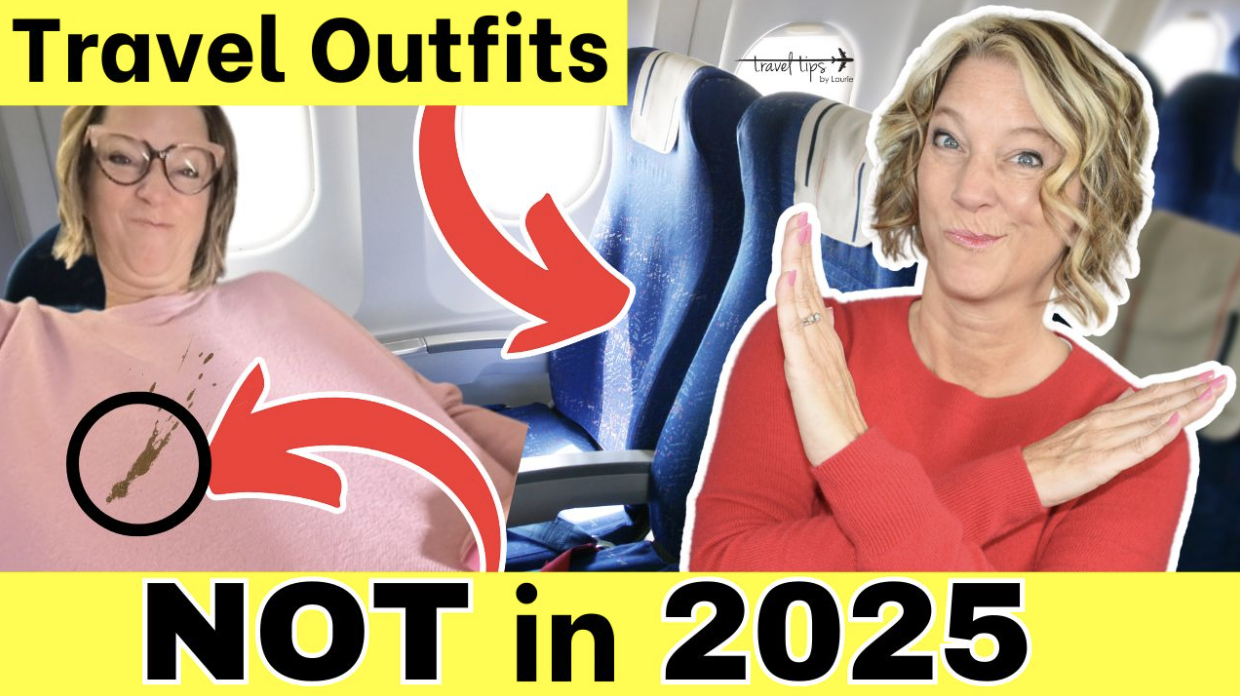 What outfits not to wear when traveling in 2025