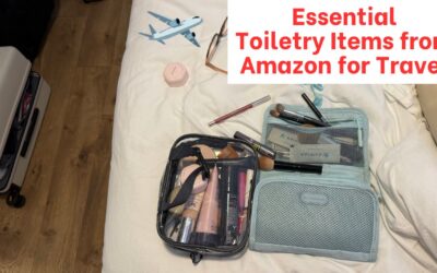 Travel Toiletry Essentials from Amazon 